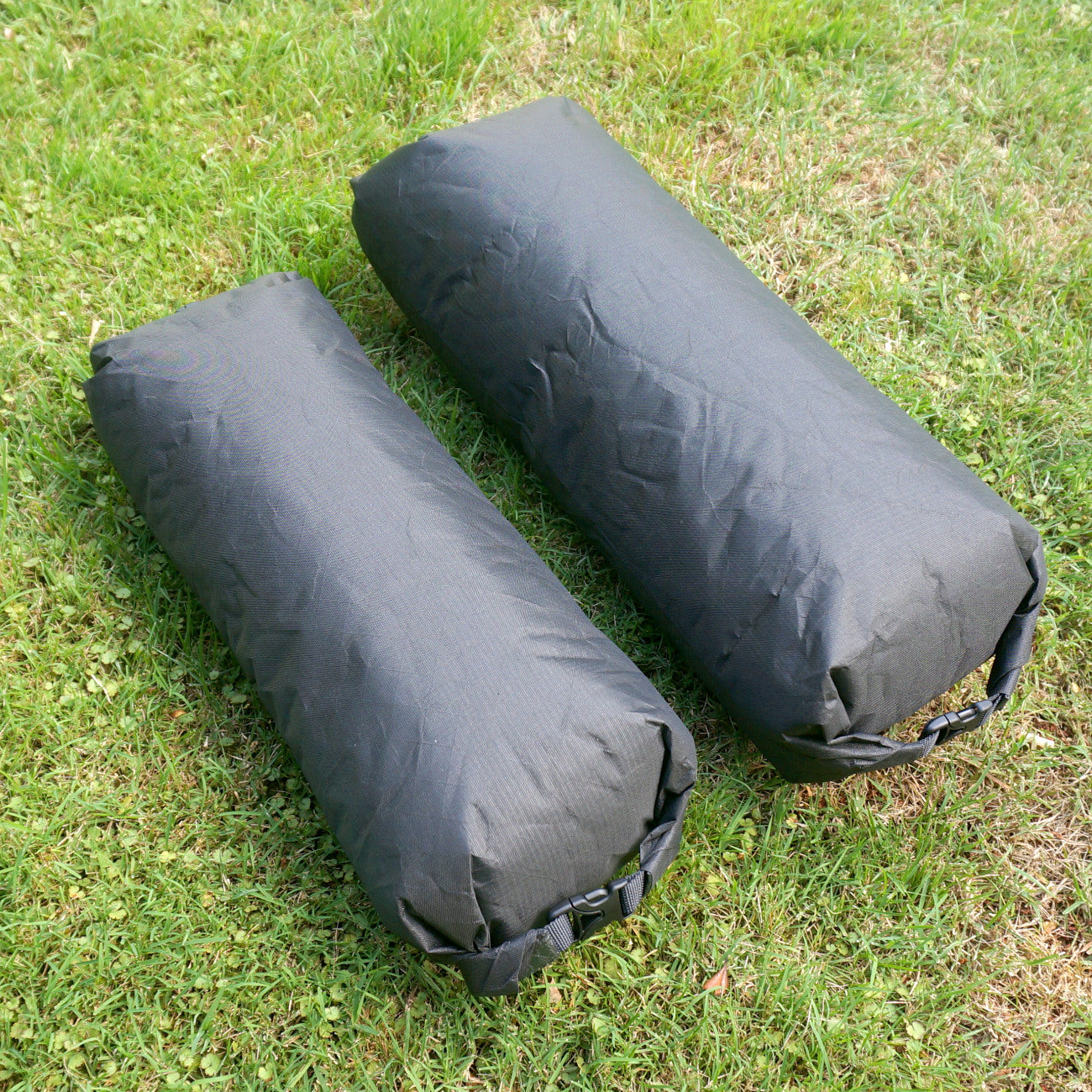 wayward riders harness bikepacking cycling dry bag roll dyneema long skinny