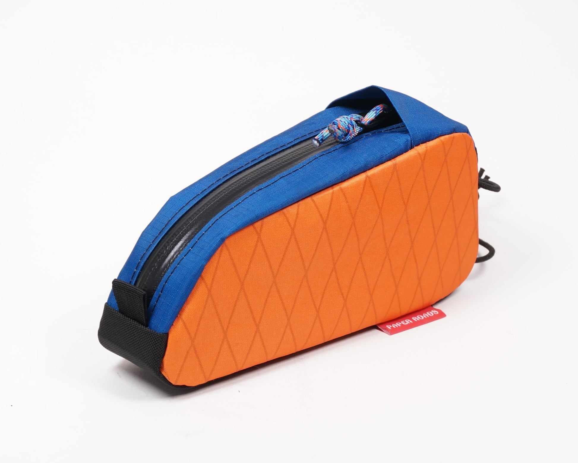 Clearance sale top tube bike bag new zealand bag maker blue orange bolt on