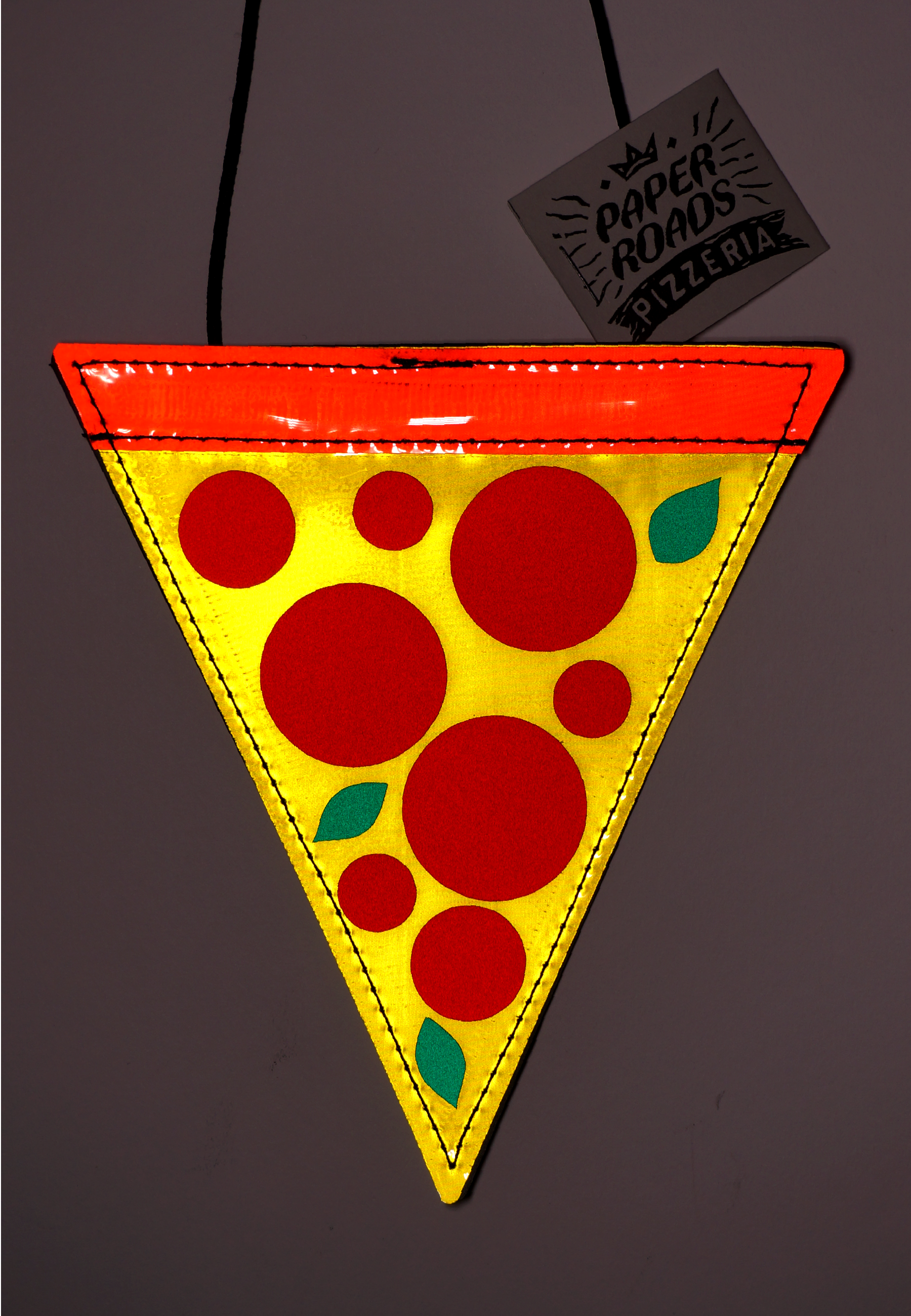 Safety pizza bike online reflector