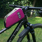 custom top tube bag large NZ hand made bikepacking cycling bikes