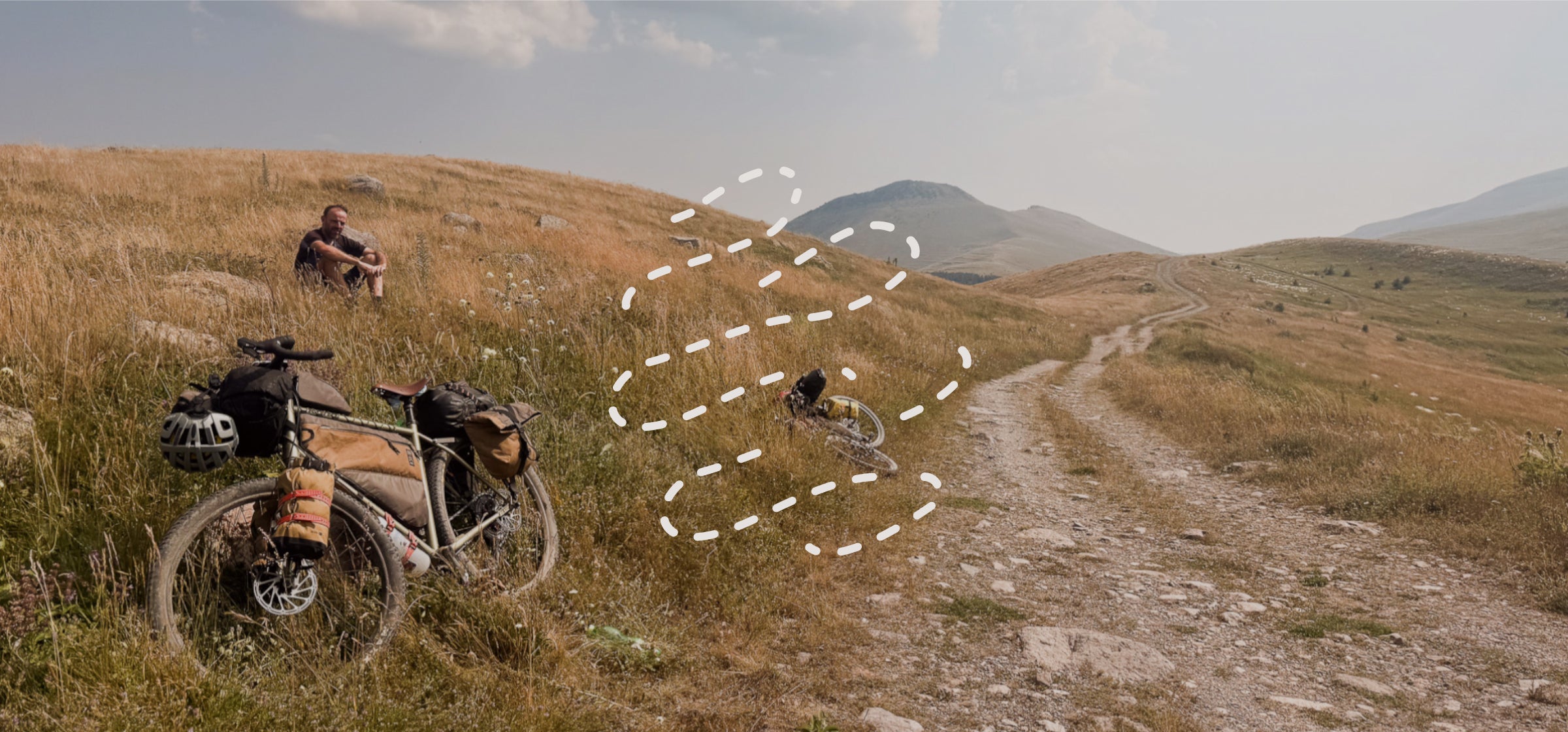 bikepacking touring bags handmade in new zealand paper roads aotearoa framebags panniers top tube bag