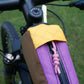 custom top tube bag large NZ hand made bikepacking cycling bikes