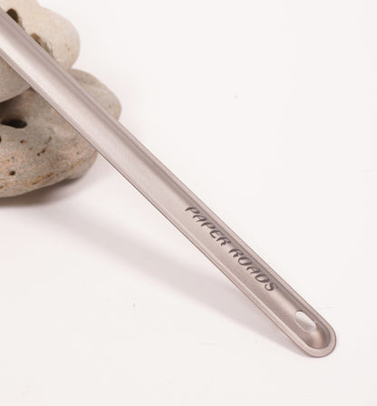 titanium spork spoon fork extra long camping bikepacking tramping hiking ultra light gift idea